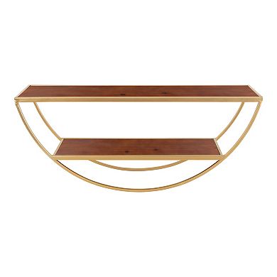 Tancill Half Circle Wall Shelf 26x11
