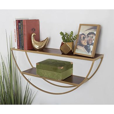 Tancill Half Circle Wall Shelf 26x11
