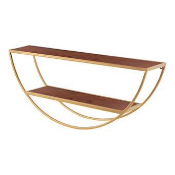 Tancill Half Circle Wall Shelf 26x11