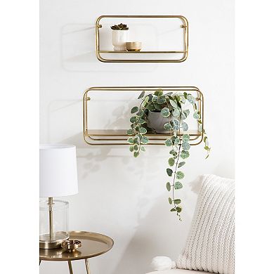 Emerline Wall Shelf Set 2 Piece