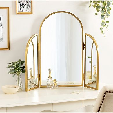 Amoli Tri-Fold Arch Mirror