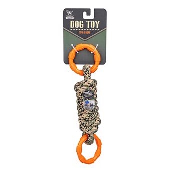 America's VetDogs Dual TPR Ring Rope Pet Toy