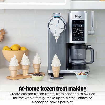 Ninja CREAMi® Scoop & Swirl Ice Cream & Soft Serve Maker, 13 One