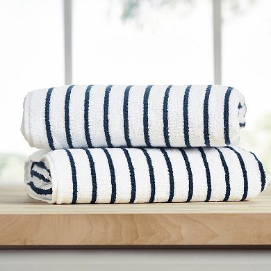 Home Collection Cotton Cabana Striped Towel Set