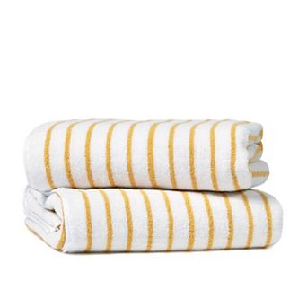 Home Collection Cotton Cabana Striped Towel Set