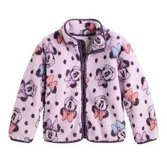 Girls 4-12 Jumping Beans® Disney's Minnie Mouse High Pile Fleece Jacket