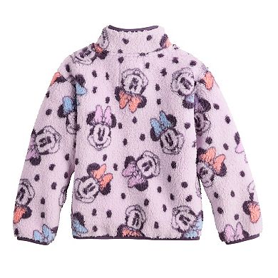 Girls 4-12 Jumping Beans Disney's Minnie Mouse High Pile Fleece Jacket