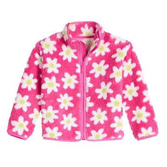 Girls 4-12 Jumping Beans® High Pile Fleece Jacket