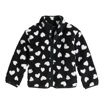 Girls 4-12 Jumping Beans® High Pile Fleece Jacket