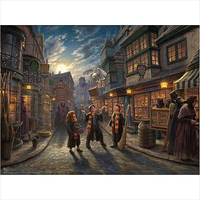 Ceaco Thomas Kinkade 1500-Piece Diagon Alley Puzzle