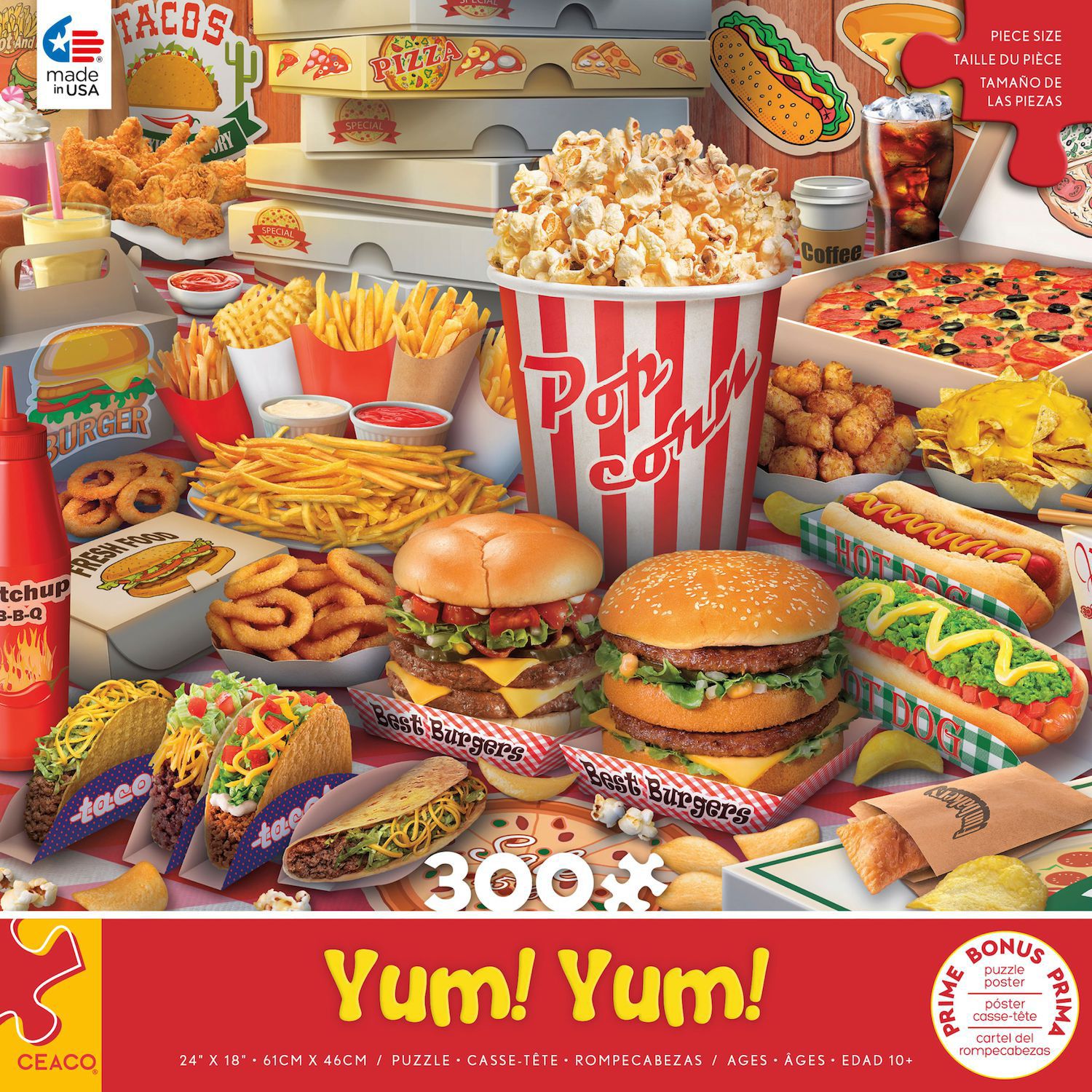 Детские игрушки Ceaco Yum! Yum! Puzzle (300 Pieces)