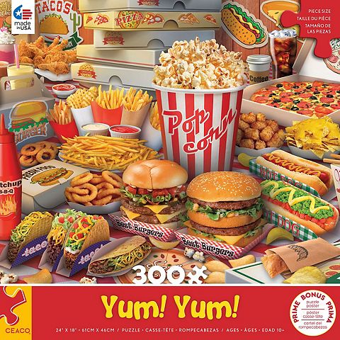 Детские игрушки Ceaco Yum! Yum! Puzzle (300 Pieces)