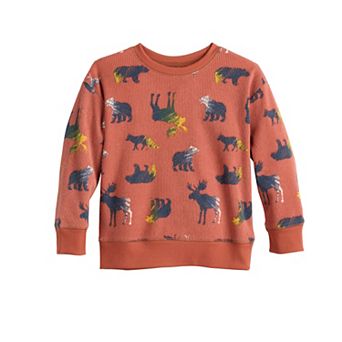 Baby & Toddler Boy Jumping Beans® Thermal Crewneck Sweatshirt
