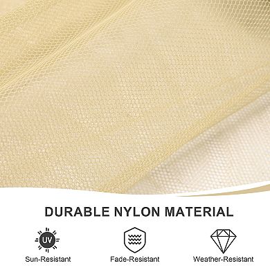 Aoodor Gazebo Replacement Curtain,Universal 4-Privacy Panel,Gazebo Sidewalls(Curtains Only)