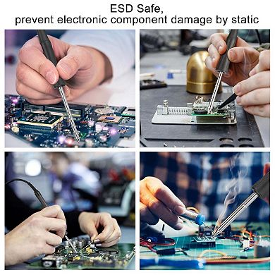 50W Welding Soldering Iron with Thermostatic Digital-Controlled ESD Soldering Station