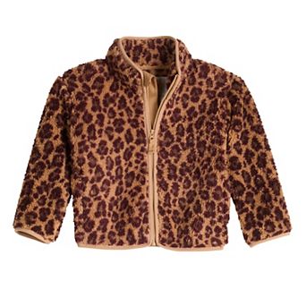 Baby & Toddler Girl Jumping Beans® High Pile Fleece Jacket