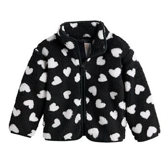 Baby & Toddler Girl Jumping Beans® High Pile Fleece Jacket