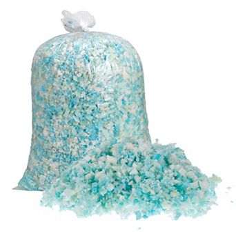 Shredded Memory Foam Filling, 20 Pounds Bean Bag Filler Foam for Bean Bag Chairs, Cushions, Sofas