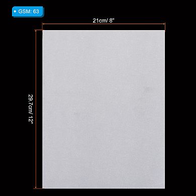 Trace Paper, 200 Sheet A4 Translucent Tracing Paper Pad 8" x 12" 63 GSM for Tracing Images Sketching