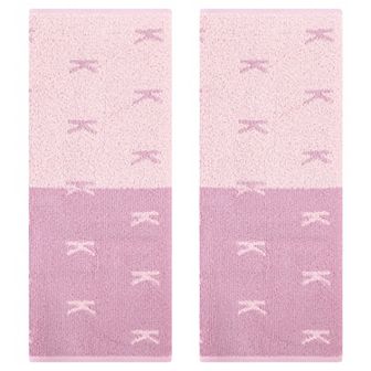 Letter Patterns Cotton Hand Towels, Comfortable Soft Absorbent, Daily Wash Essentials 2 Pack
