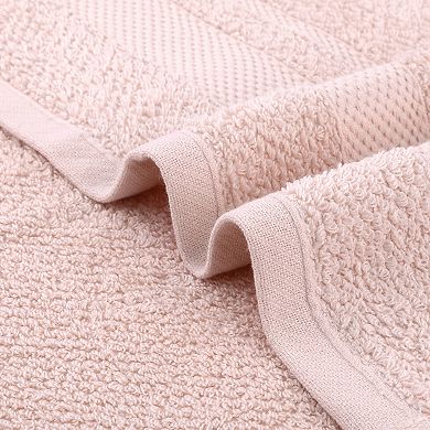 Solid Hand Towels, 100% Cotton for Bathroom Soft Absorbent Gifts Towel 4 Pack