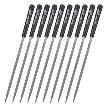 Second Cut Carbon Steel Needle Files with Plastic Handle