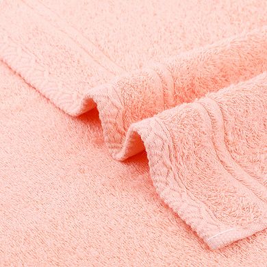 Cotton Hand Towels, Solid Soft Absorbent Hand Towel for Bathroom 2 Pack