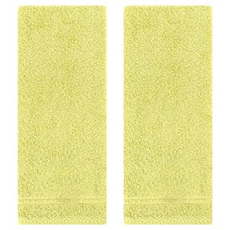 Cotton Hand Towels, Solid Soft Absorbent Hand Towel for Bathroom 2 Pack