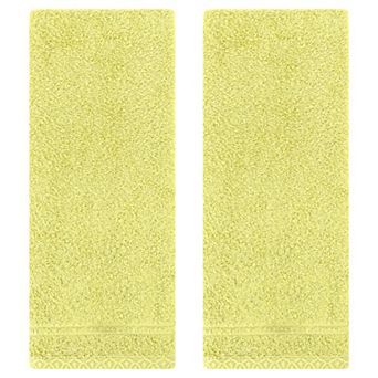 Cotton Hand Towels, Solid Soft Absorbent Hand Towel for Bathroom 2 Pack