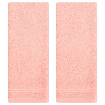 Cotton Hand Towels, Solid Soft Absorbent Hand Towel for Bathroom 2 Pack