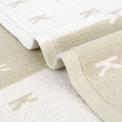 Letter Patterns Cotton Hand Towels, Comfortable Soft Absorbent, Daily Wash Essentials 4 Pack