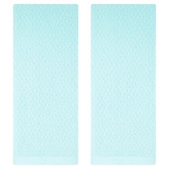 Solid Bathroom Hand Towels, 13" x 29" Cotton Hand Towel Set, Absorbent Soft Towels 2 Pack