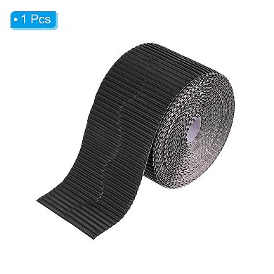 3.9inch x 49.2ft Bulletin Board Border, Scalloped Trim Paper Corrugated Paper