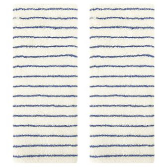 Stripe Hand Towels, Cotton Soft Absorbent Durable Bath and Face Towel 2 Pack