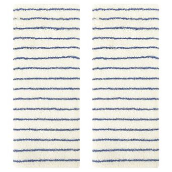 Stripe Hand Towels, Cotton Soft Absorbent Durable Bath and Face Towel 2 Pack