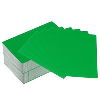 300 Pack Metal Business Cards Blank, 0.21mm Thick 3.4x2.1 Inch Aluminum Laser Engrave