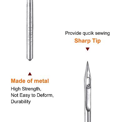 10 Pcs Sewing Machine Needles Size 22/140 Quick Sewing Iron Universal Regular Point Machine Needles