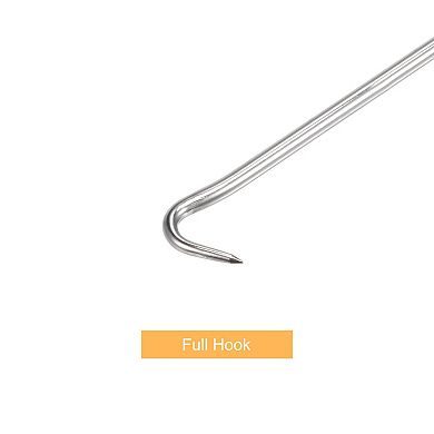 Full Hook Pick 9.84" Puller Remover Removal Tool for Oil Seal/O-rings, Gasket, Hose 2Pcs