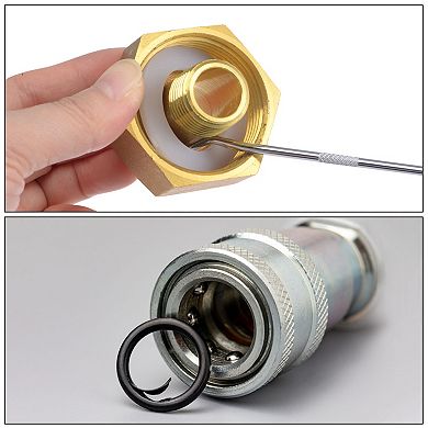 Full Hook Pick 9.84" Puller Remover Removal Tool for Oil Seal/O-rings, Gasket, Hose 2Pcs