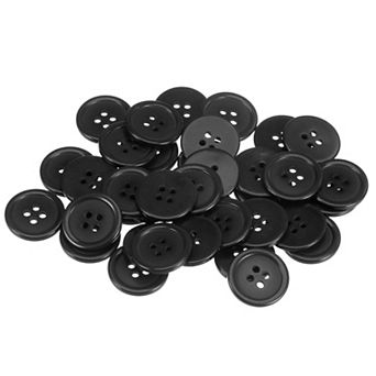 Sewing Buttons Resin Round Flat 4-Hole Craft Buttons for Sewing Clothing and DIY
