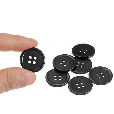 Sewing Buttons Resin Round Flat 4-Hole Craft Buttons for Sewing Clothing and DIY