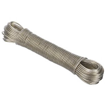 Coated Clothesline Extra Strong Steel Core Clothes Line Wire for Drying Clothes, Outside Hanging