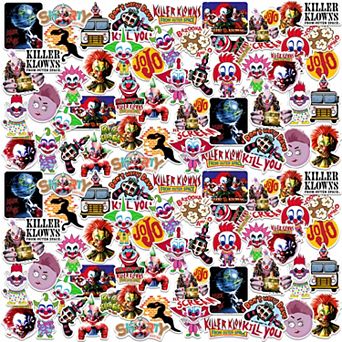 Killer Klowns Outer Space 20 pc Sticker Pack