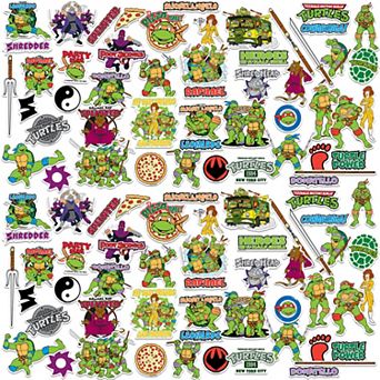 TMNT Retro Sticker Set