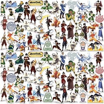 Avatar The Last Airbender Sticker Pack