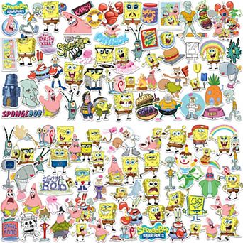 Spongebob Squarepants Stickers Variety Pack