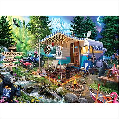 Buffalo Games Jigsaw Puzzle Mountain Retreat