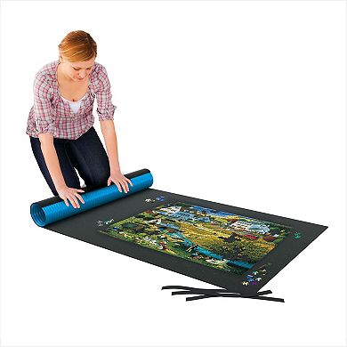 Roll-Up Puzzle Mat for Puzzles Up to 1500 Pieces