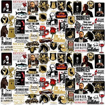 The Godfather Series Stickers Variety Pack