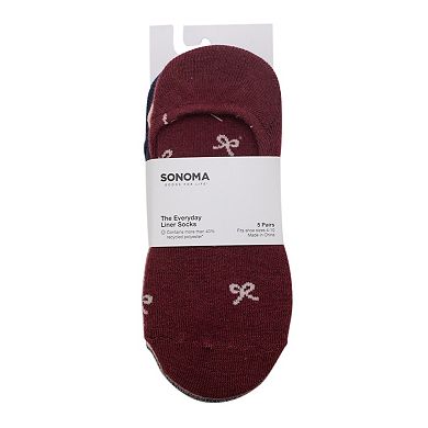 Women's Sonoma Goods For Life® 5-pk. Fashion Liner Socks
